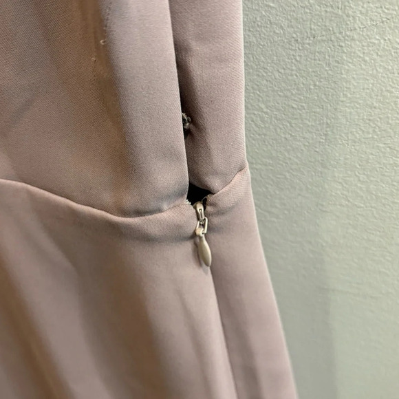 BABATON Sz 2 By Aritzia Phoenix Dress  in Quarry Colour Lined Skirt NEW WITH TAG - Picture 5 of 8